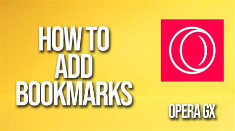 how to check bookmarks on opera gx and should you consider using voice commands for faster navigation